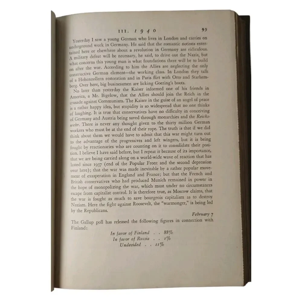 The Making Of Yesterday Book Diaries Of Raoul De Roussy De Sales 1947 Vintage